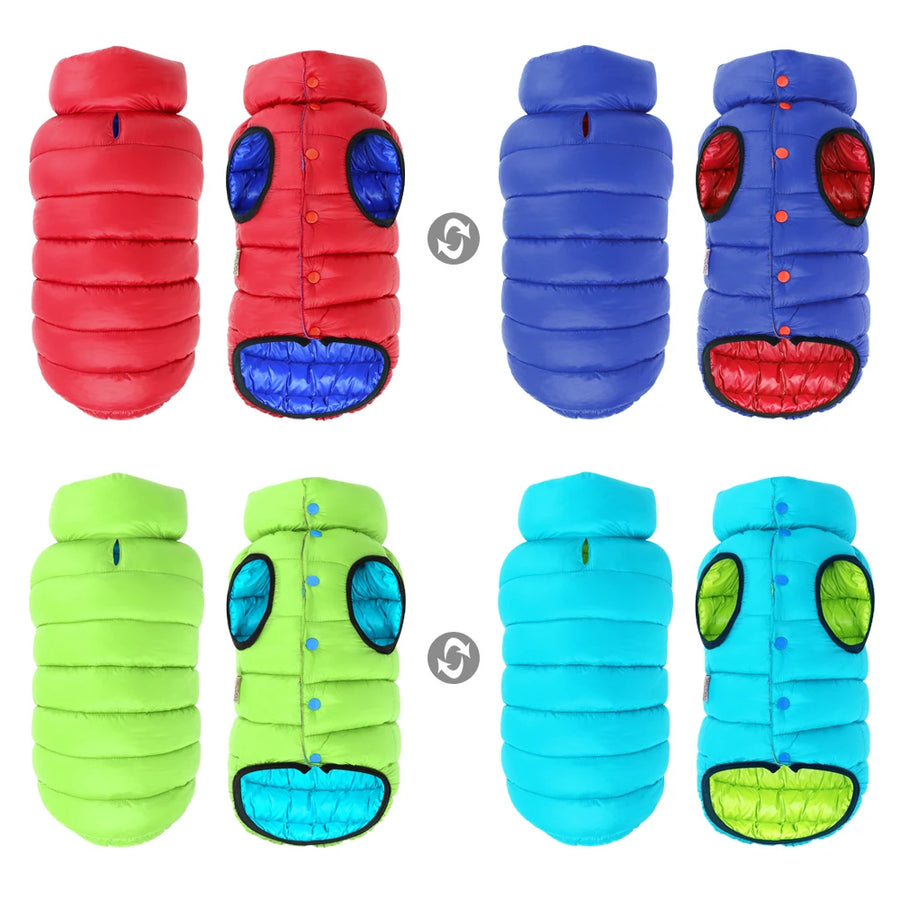 Reversible Waterproof Vest For Cold Weather
