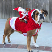 Santa Costume Outfit For Dogs Cats