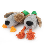 Plush Duck Squeaky Dog Chew Toy