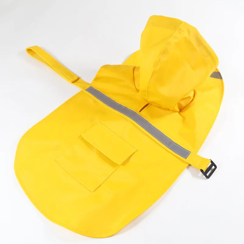 Solid Reflective Raincoat For Everyday Walks