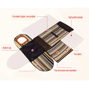 Star Print Foldable Pet House Bed
