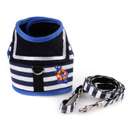 Navy Suit Harness Leash For Pets