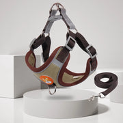 Step In Reflective Dog Harness Set