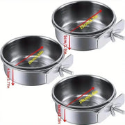Stainless Steel Parrot Feeder Cup