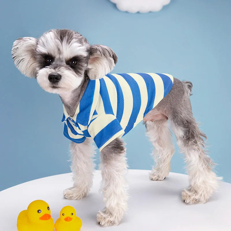 Summer Polo Shirt For Dogs Cats