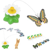 Electric Butterfly Teaser Cat Toy
