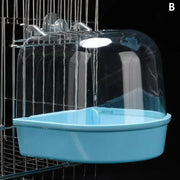 Hanging Bird Bath Cage Tub