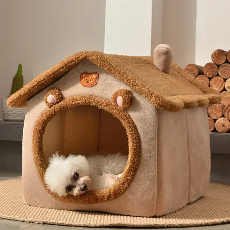 Foldable Kennel Bed For Small Pets