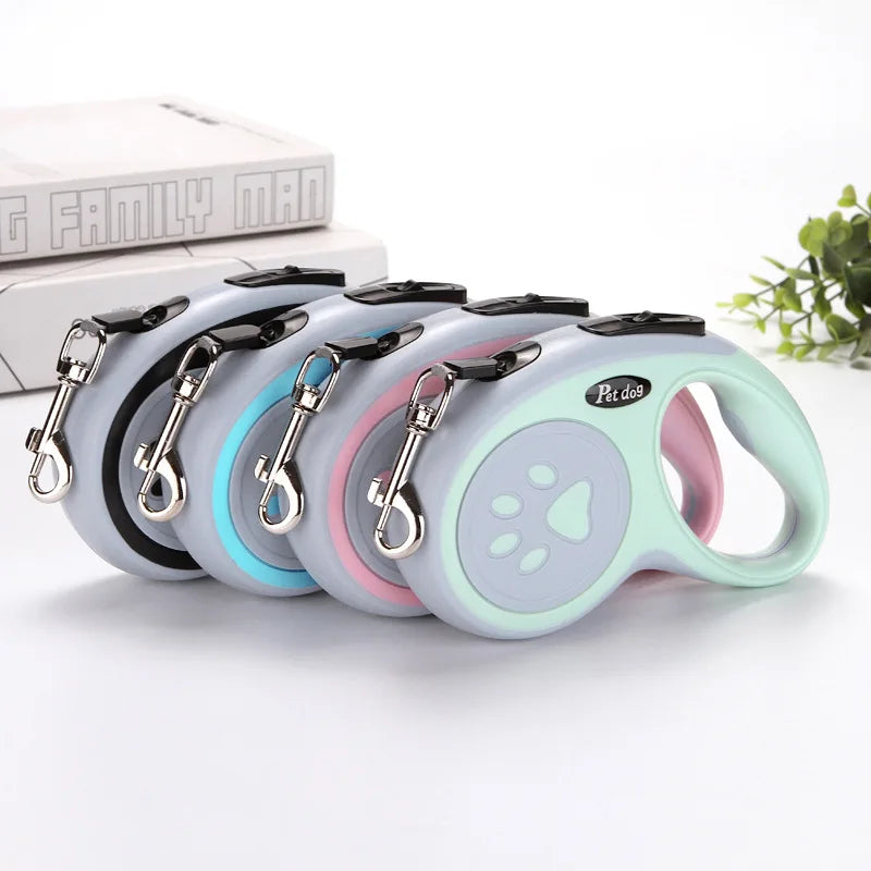 Retractable Nylon Walking Leash For Dogs