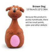 Squeaky Animal Chew Toy For Dogs