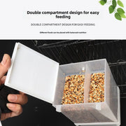 Anti-Splash Bird Seed Feeder Box