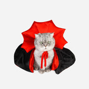 Halloween Vampire Cloak Costume For Pets