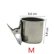 Clip-On Stainless Bird Feeding Bowl