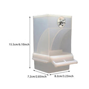 Anti-Splash Bird Seed Feeder Box