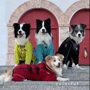 Reflective Waterproof Raincoat For Large Dogs