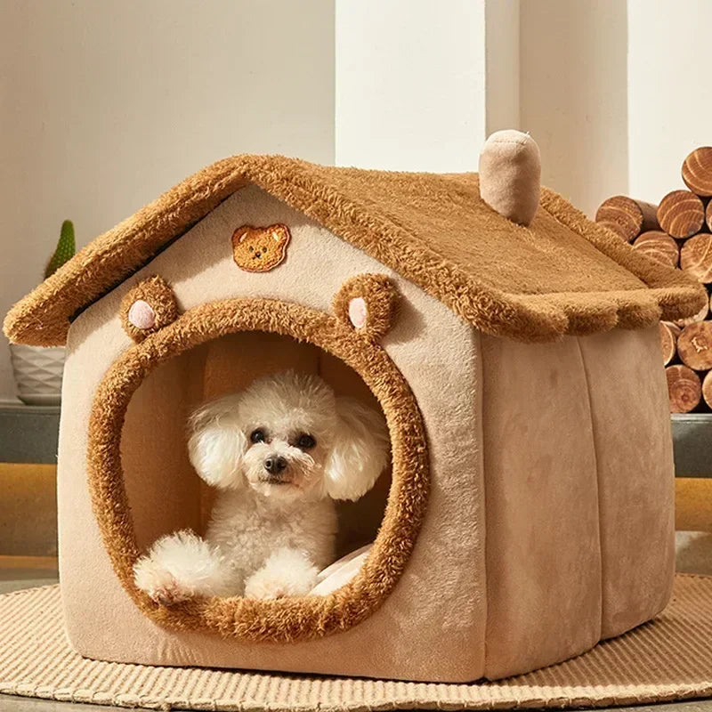 Foldable Kennel Bed For Small Pets