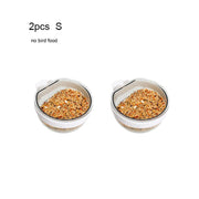 Detachable Transparent Bird Feeder Cup