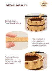 Felt Bathtub Cat House Scratching Bed