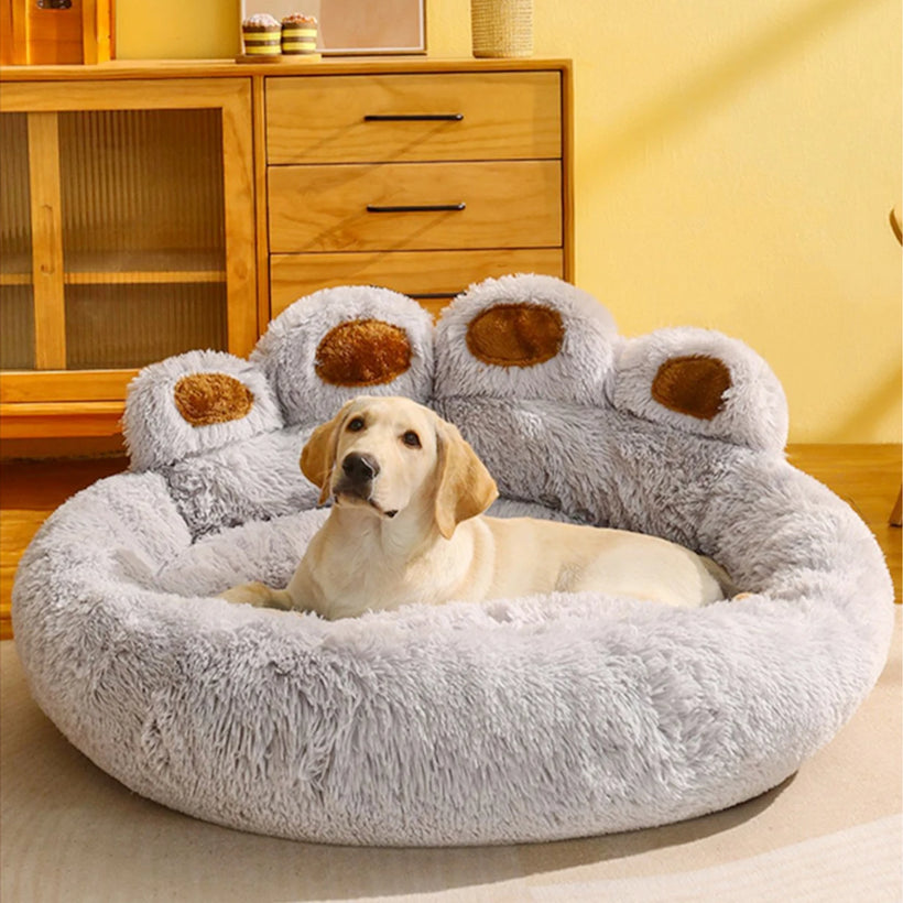 Warm Plush Sofa Bed For Pets