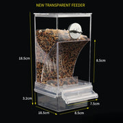 Anti-Splash Bird Seed Feeder Box