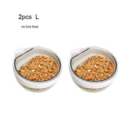 Detachable Transparent Bird Feeder Cup