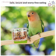 Clip-On Parrot Food Water Bowl