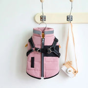 Reflective Harness Jacket For Windy Walks
