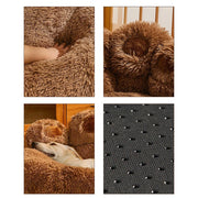 Warm Plush Sofa Bed For Pets