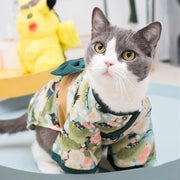 Japanese Kimono Outfit For Cats Dogs