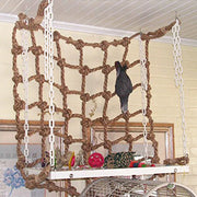 Rope Climbing Net Bird Toy