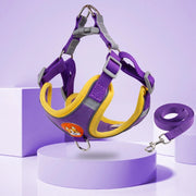 Step In Reflective Dog Harness Set