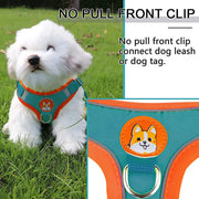 Step In Reflective Dog Harness Set
