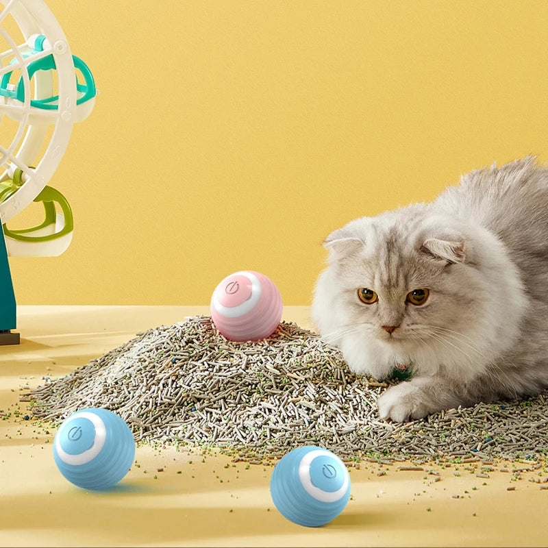 Smart Rolling Interactive Cat Ball