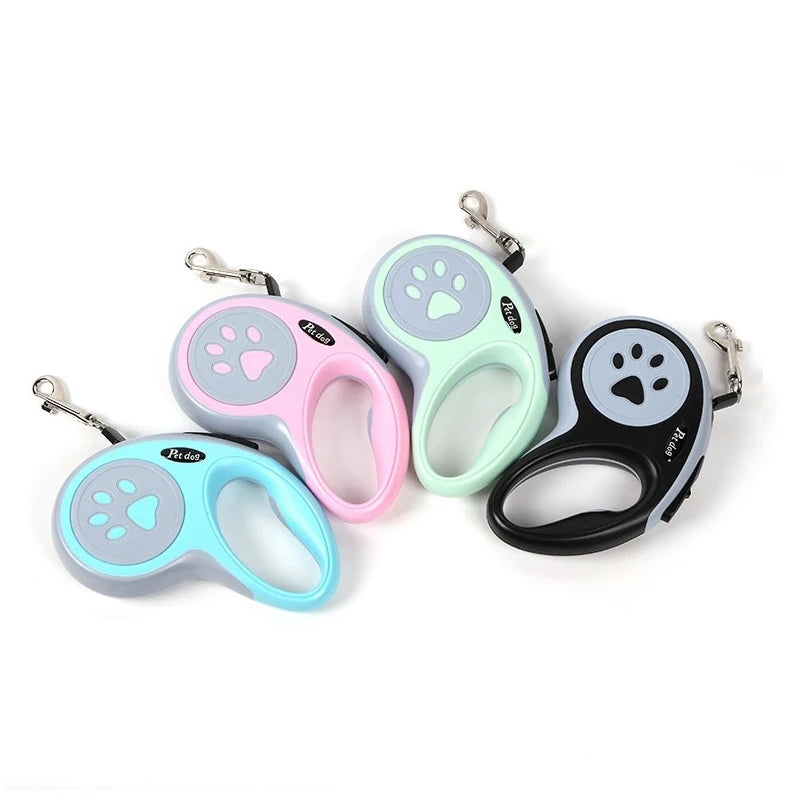 Retractable Nylon Walking Leash For Dogs