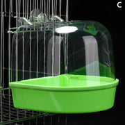 Hanging Bird Bath Cage Tub