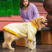 Warm Fleece Hoodie For Big Dogs