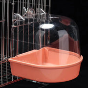 Hanging Bird Bath Cage Tub