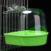 Hanging Bird Bath Cage Tub
