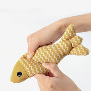 Plush Fish Cat Kicker Toy