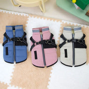 Reflective Harness Jacket For Windy Walks