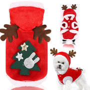 Santa Jacket Costume For Small Pets