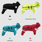Reflective Waterproof Raincoat For Large Dogs