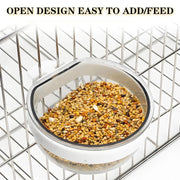 Detachable Transparent Bird Feeder Cup