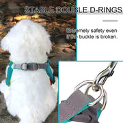 Step In Reflective Dog Harness Set