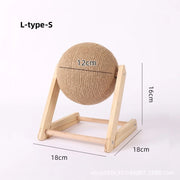 Sisal Cat Scratching Ball Toy