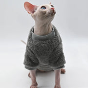 Double Sided Fluffy Sphynx Cat Jacket