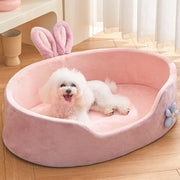 Washable Detachable Soft Pet Sleeping Bed