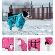 Reflective Waterproof Raincoat For Large Dogs