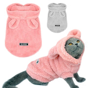 Warm Pink Jacket For Small Pets