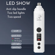 Low Noise Electric Pet Nail Grinder